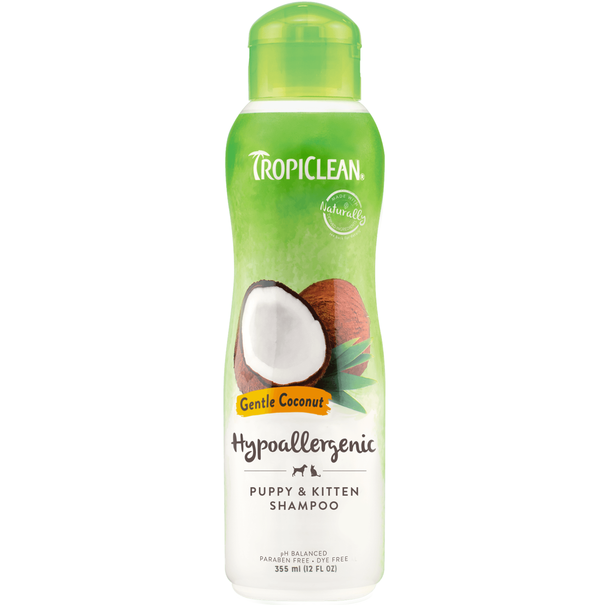 TROPICLEAN SZAMPON GENTLE COCONUT PIES, KOT 355ML - 202474