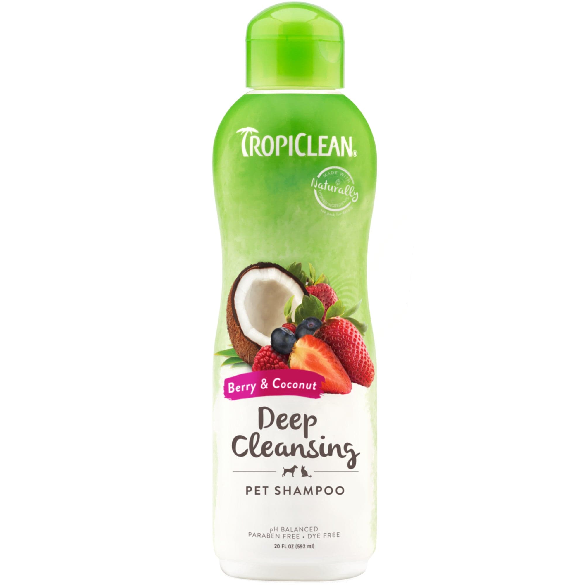 TROPICLEAN SZAMPON BERRY COCONUT PIES, KOT 592ML