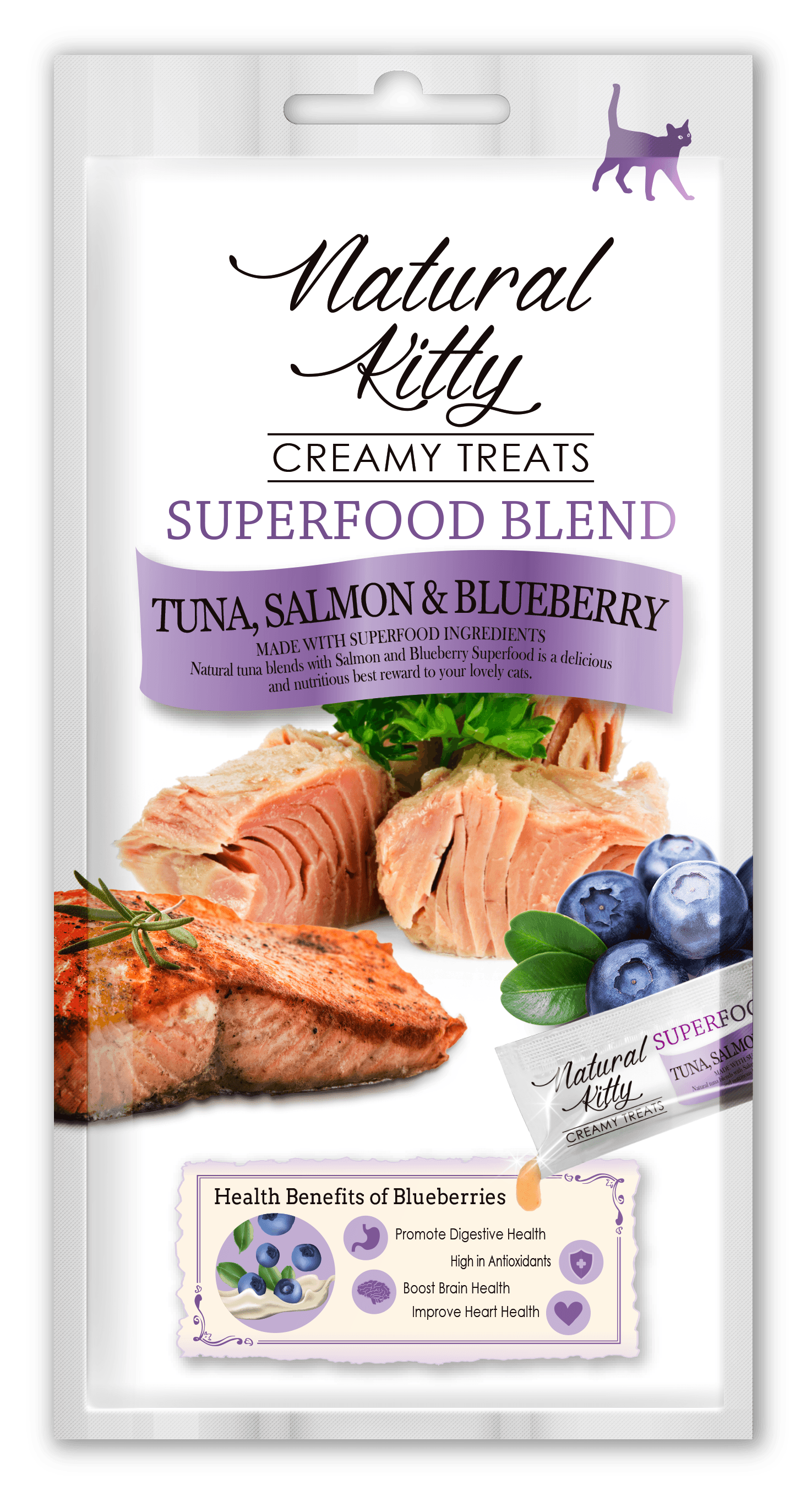 Superfood z tuńczykiem, łososie i borówkami